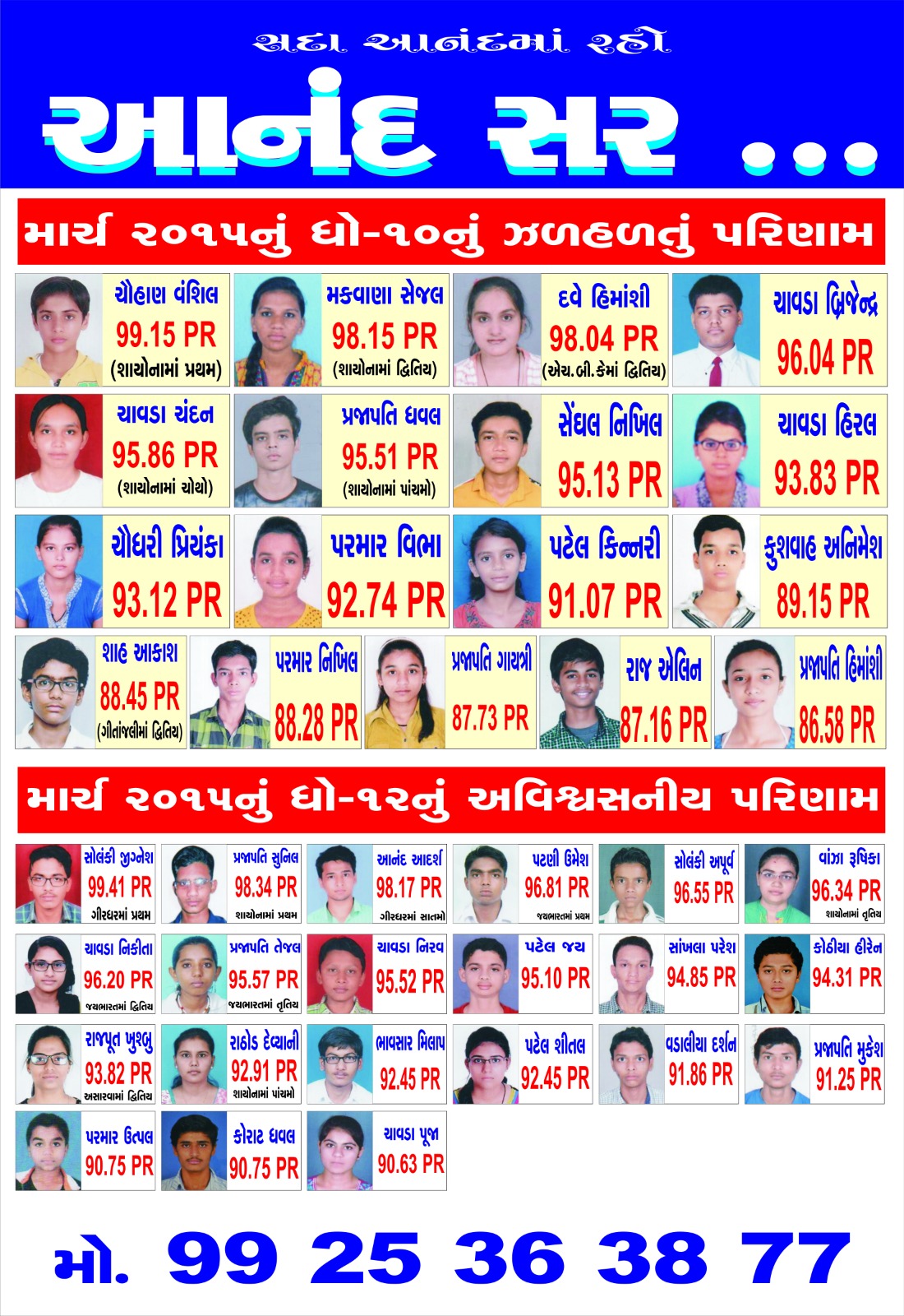 Class 12th Commerce and Class 10th